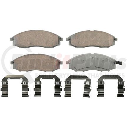 Wagner QC830A Disc Brake Pad Set Wagner Brake ThermoQuiet QC830A Ceramic Disc Brake Pad Set