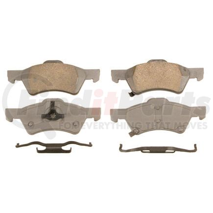 Wagner QC857 Disc Brake Pad Set Wagner Brake ThermoQuiet QC857 Ceramic Disc Brake Pad Set