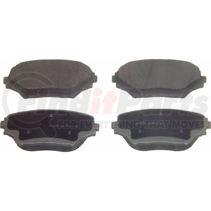 Wagner QC862 Disc Brake Pad Set Wagner Brake ThermoQuiet QC862 Ceramic Disc Brake Pad Set