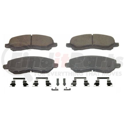 Wagner QC866A Disc Brake Pad Set Wagner Brake ThermoQuiet QC866A Ceramic Disc Brake Pad Set