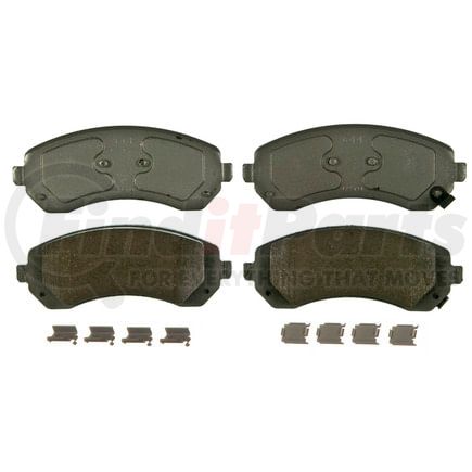 Wagner QC844 Disc Brake Pad Set Wagner Brake ThermoQuiet QC844 Ceramic Disc Brake Pad Set