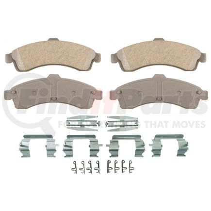 Wagner QC882 Disc Brake Pad Set Wagner Brake ThermoQuiet QC882 Ceramic Disc Brake Pad Set