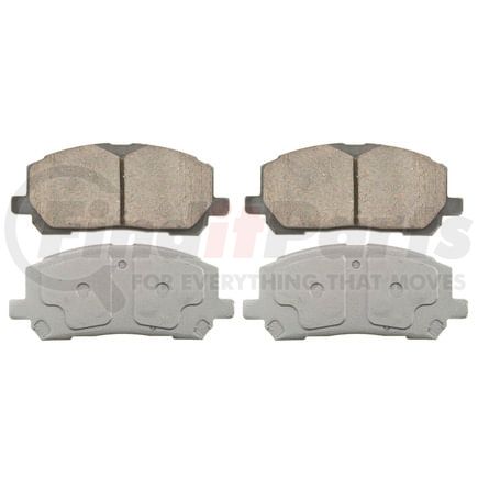 Wagner QC884 Disc Brake Pad Set Wagner Brake ThermoQuiet QC884 Ceramic Disc Brake Pad Set
