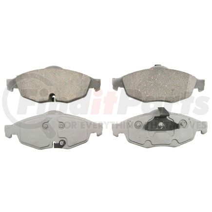 Wagner QC869 Disc Brake Pad Set Wagner Brake ThermoQuiet QC869 Ceramic Disc Brake Pad Set