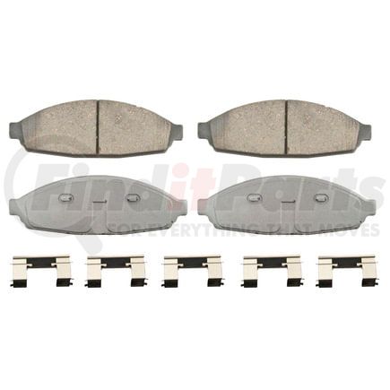 Wagner QC931 Disc Brake Pad Set Wagner Brake ThermoQuiet QC931 Ceramic Disc Brake Pad Set