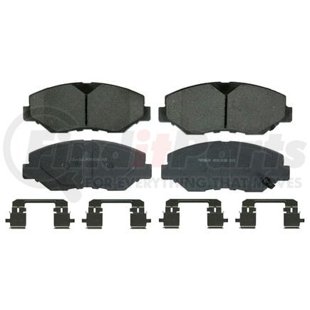 Wagner QC914A Disc Brake Pad Set Wagner Brake ThermoQuiet QC914A Ceramic Disc Brake Pad Set