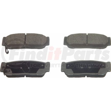 Wagner QC954 Disc Brake Pad Set Wagner Brake ThermoQuiet QC954 Ceramic Disc Brake Pad Set