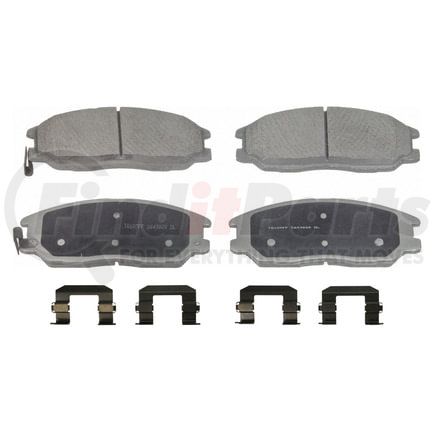 Wagner QC955 Disc Brake Pad Set Wagner Brake ThermoQuiet QC955 Ceramic Disc Brake Pad Set
