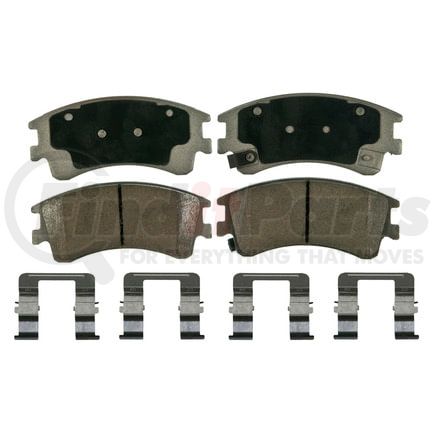 Wagner QC957 Disc Brake Pad Set Wagner Brake ThermoQuiet QC957 Ceramic Disc Brake Pad Set