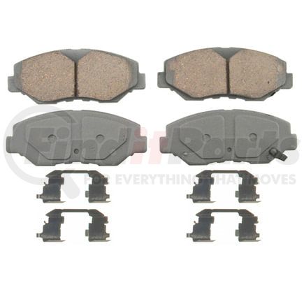 Wagner QC943 Disc Brake Pad Set Wagner Brake ThermoQuiet QC943 Ceramic Disc Brake Pad Set