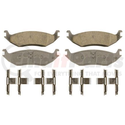 Wagner QC967A Disc Brake Pad Set Wagner Brake ThermoQuiet QC967A Ceramic Disc Brake Pad Set