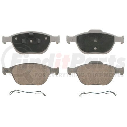 Wagner QC970 Disc Brake Pad Set Wagner Brake ThermoQuiet QC970 Ceramic Disc Brake Pad Set