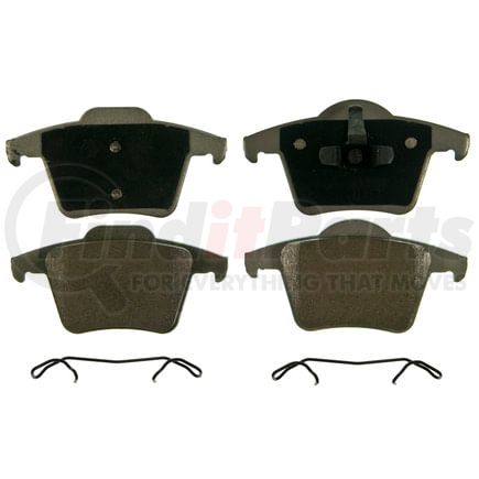 Wagner QC980 Disc Brake Pad Set Wagner Brake ThermoQuiet QC980 Ceramic Disc Brake Pad Set