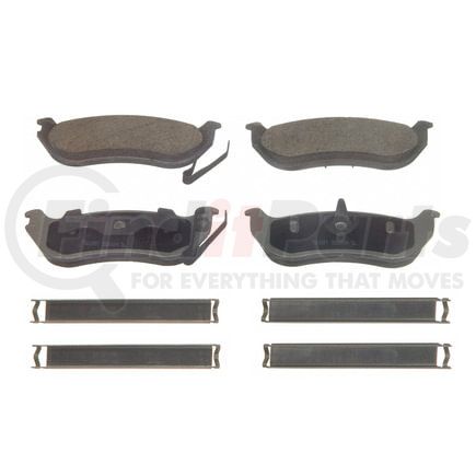 Wagner QC981 Disc Brake Pad Set Wagner Brake ThermoQuiet QC981 Ceramic Disc Brake Pad Set