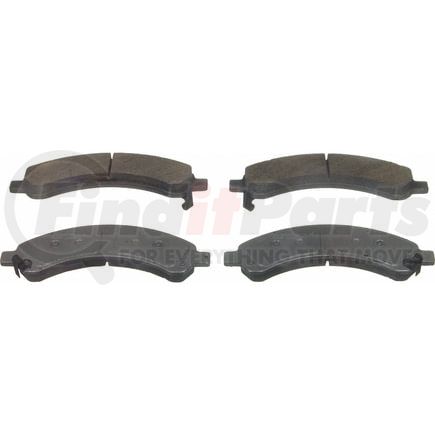 Wagner QC989 Disc Brake Pad Set Wagner Brake ThermoQuiet QC989 Ceramic Disc Brake Pad Set