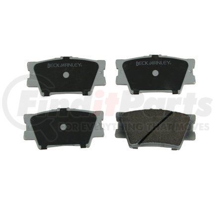 085-1756 by BECK ARNLEY - PREMIUM ASM BRAKE PADS