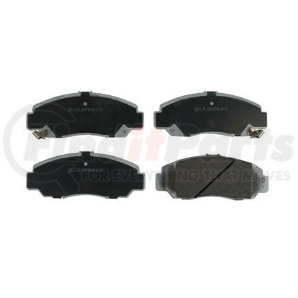 085-1757 by BECK ARNLEY - PREMIUM ASM BRAKE PADS