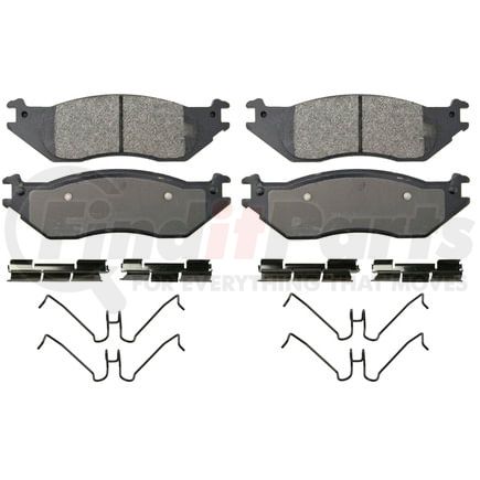 Wagner SX1045 Disc Brake Pad Set Wagner Brake SevereDuty SX1045 Disc Brake Pad Set
