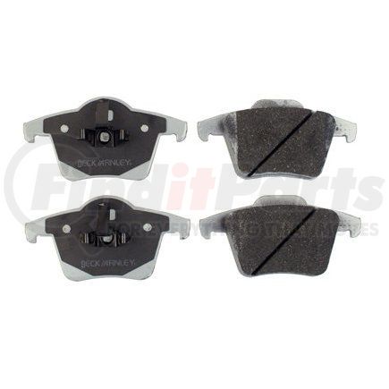 085-1781 by BECK ARNLEY - PREMIUM ASM BRAKE PADS