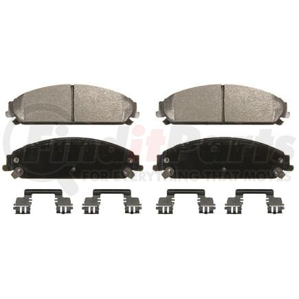 Wagner SX1058 Disc Brake Pad Set Wagner Brake SevereDuty SX1058 Disc Brake Pad Set
