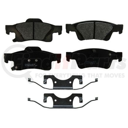 Wagner SX1498 Disc Brake Pad Set Wagner Brake SevereDuty SX1498 Disc Brake Pad Set