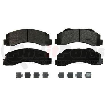 Wagner SX1414 Disc Brake Pad Set Wagner Brake SevereDuty SX1414 Disc Brake Pad Set