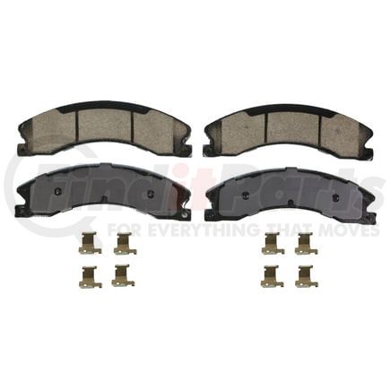 Wagner SX1565A Disc Brake Pad Set Wagner Brake SevereDuty SX1565A Disc Brake Pad Set