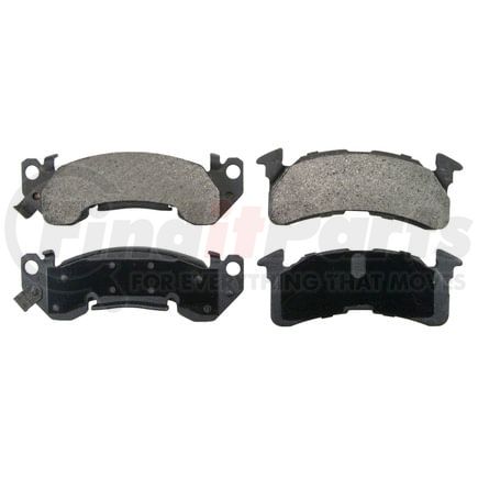 Wagner SX153 Disc Brake Pad Set Wagner Brake SevereDuty SX153 Disc Brake Pad Set