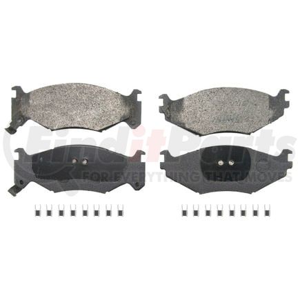 Wagner SX522 Disc Brake Pad Set Wagner Brake SevereDuty SX522 Disc Brake Pad Set