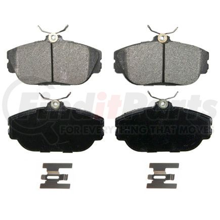 Wagner SX601 Disc Brake Pad Set Wagner Brake SevereDuty SX601 Disc Brake Pad Set