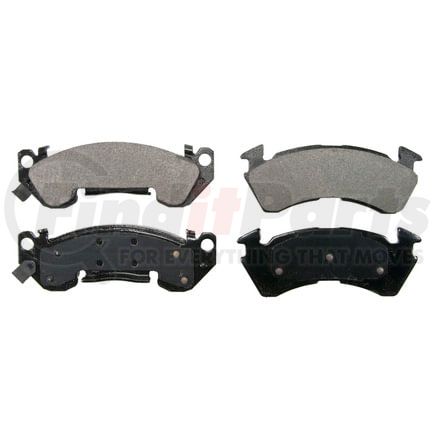 Wagner SX614A Disc Brake Pad Set Wagner SevereDuty SX614A Semi-Metallic Disc Brake Pad Set