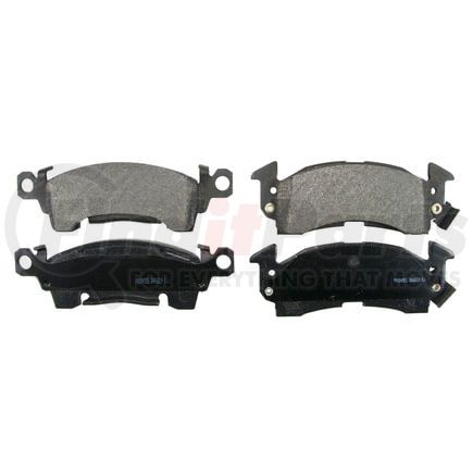 Wagner SX52 Disc Brake Pad Set Wagner Brake SevereDuty SX52 Disc Brake Pad Set