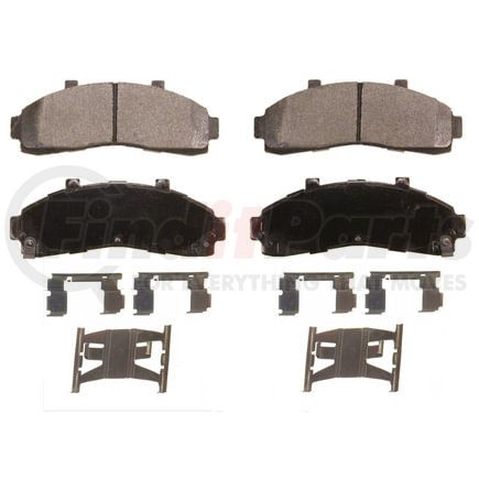 Wagner SX652 Disc Brake Pad Set Wagner Brake SevereDuty SX652 Disc Brake Pad Set