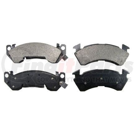 Wagner SX614 Disc Brake Pad Set Wagner Brake SevereDuty SX614 Disc Brake Pad Set