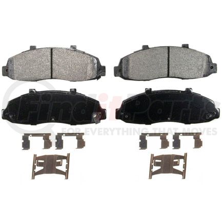 Wagner SX679 Disc Brake Pad Set Wagner Brake SevereDuty SX679 Disc Brake Pad Set