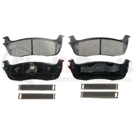 Wagner SX711 Disc Brake Pad Set Wagner Brake SevereDuty SX711 Disc Brake Pad Set