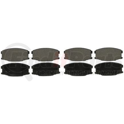 Wagner SX734 Disc Brake Pad Set Wagner Brake SevereDuty SX734 Disc Brake Pad Set