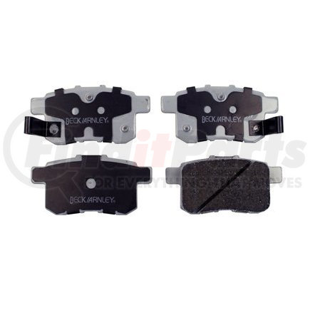 085-1798 by BECK ARNLEY - PREMIUM ASM BRAKE PADS