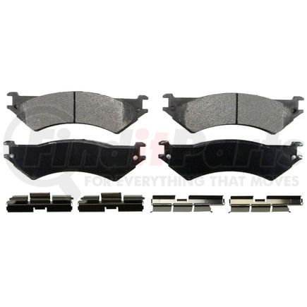 Wagner SX802 Disc Brake Pad Set Wagner Brake SevereDuty SX802 Disc Brake Pad Set