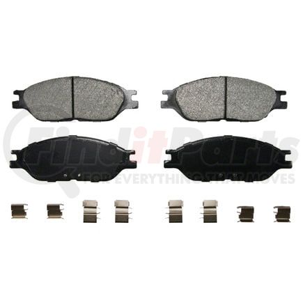 Wagner SX803 Disc Brake Pad Set Wagner Brake SevereDuty SX803 Disc Brake Pad Set