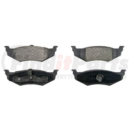 Wagner SX782 Disc Brake Pad Set Wagner Brake SevereDuty SX782 Disc Brake Pad Set