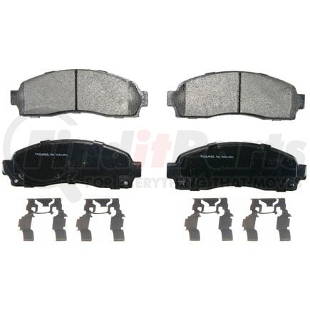 Wagner SX833 Disc Brake Pad Set Wagner Brake SevereDuty SX833 Disc Brake Pad Set