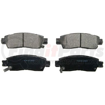 Wagner SX883 Disc Brake Pad Set Wagner Brake SevereDuty SX883 Disc Brake Pad Set