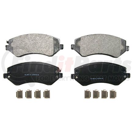 Wagner SX856 Disc Brake Pad Set Wagner Brake SevereDuty SX856 Disc Brake Pad Set