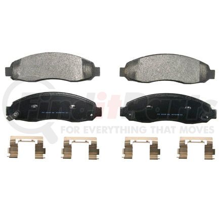 Wagner SX962 Disc Brake Pad Set Wagner SevereDuty SX962 Semi-Metallic Disc Brake Pad Set