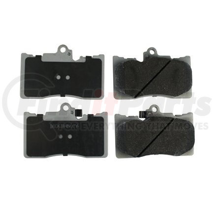 085-1801 by BECK ARNLEY - PREMIUM ASM BRAKE PADS