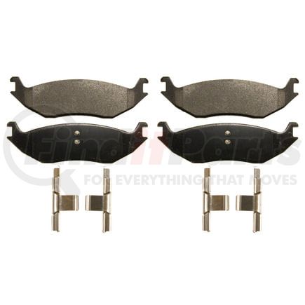 Wagner SX967A Disc Brake Pad Set Wagner Brake SevereDuty SX967A Disc Brake Pad Set