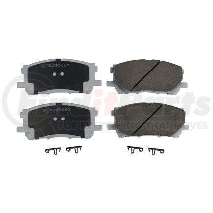 085-1805 by BECK ARNLEY - PREMIUM ASM BRAKE PADS