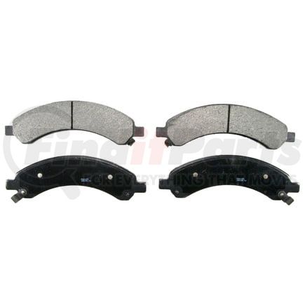 Wagner SX989 Disc Brake Pad Set Wagner Brake SevereDuty SX989 Disc Brake Pad Set