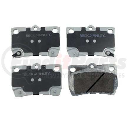 085-1807 by BECK ARNLEY - PREMIUM ASM BRAKE PADS